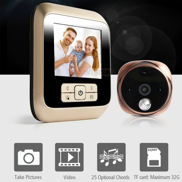 M530 3.0 inch TFT Display 3.0MP Camera Video Digital Door Viewer, Support TF Card (32GB Max) & Infrared Night Vision, M530 M530 3.0 inch TFT Display 3.0MP Camera Video Digital Door Viewer, Support TF Card (32GB Max) & Infrared Night Vision, M530